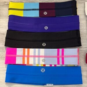 lululemon Headbands Set of 10 (Willing to Sell Individually!)